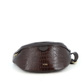 LEATHER CROCO CROSS BODY BAG PONY - BAGS - SCAPA FASHION - SCAPA OFFICIAL
