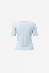 ORGANIC COTTON PULL BEAUISE - WHITE/NAVY/LT BLUE/LT CREAM - PULLS - SCAPA FASHION - SCAPA OFFICIAL