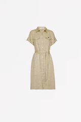 LINEN DRESS MALLOW - - SCAPA FASHION - SCAPA OFFICIAL