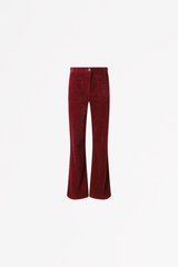 FLARED CORDUROY TROUSER WINSTER - TROUSERS - SCAPA FASHION - SCAPA OFFICIAL