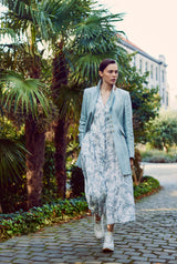 LINEN HERRINGBONE JACKET TRISTAN