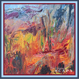 SILK SHAWL NILSA - IN COLLABORATION WITH NILS VERKAEREN - ACCESSOIRES - SCAPA FASHION - SCAPA OFFICIAL