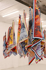 SILK SHAWL NILSB - IN COLLABORATION WITH NILS VERKAEREN - ACCESSOIRES - SCAPA FASHION - SCAPA OFFICIAL