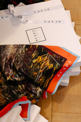 DOOS NILSEXC1 PINK SHAWL 90X90 - ACCESSOIRES - SCAPA FASHION - SCAPA OFFICIAL