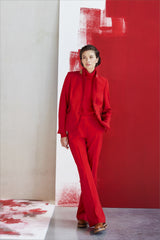 NAVY COOL WOOL JACKET HAYWORTH - JACKETS - SCAPA FASHION - SCAPA OFFICIAL