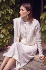 MERINO WOOL PONCHO SHAWL BALDWIN - ACCESSOIRES - SCAPA FASHION - SCAPA OFFICIAL