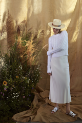 COTTON CABLE KNIT PULL GENA - PULLS - SCAPA FASHION - SCAPA OFFICIAL