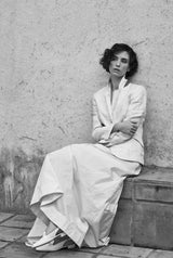 TAFFETA SKIRT ODINA - LIGHT BLUE AND WINE - SKIRTS - SCAPA FASHION - SCAPA OFFICIAL