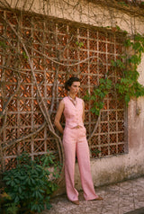 ITALIAN LINEN WAISTCOAT JANE