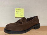SUEDE LOAFER - DARK BROWN/NAVY