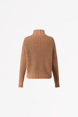 ALPACA TURTLENECK CABLE-KNIT PENELOPE - PULLS - SCAPA FASHION - SCAPA OFFICIAL