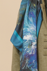 SILK SHAWL DAHLIA - ACCESSOIRES - SCAPA FASHION - SCAPA OFFICIAL