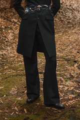 FINE ITALIAN WOOL PINSTRIPE TROUSER JOLENE - TROUSERS - SCAPA FASHION - SCAPA OFFICIAL