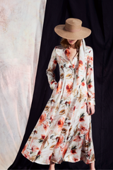 FINE ITALIAN SILK DRESS CHARLIE - DRESSES - SCAPA FASHION - SCAPA OFFICIAL