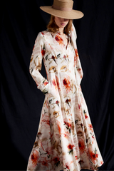 FINE ITALIAN SILK DRESS CHARLIE - DRESSES - SCAPA FASHION - SCAPA OFFICIAL