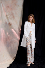 ITALIAN LINEN COAT MARGO - COATS - SCAPA FASHION - SCAPA OFFICIAL