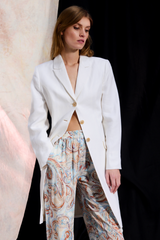 ITALIAN LINEN COAT MARGO - COATS - SCAPA FASHION - SCAPA OFFICIAL