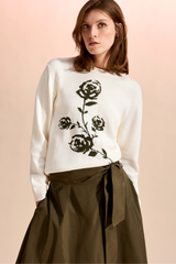 COMBED COTTON JUMPER ROSA - PULLS - SCAPA FASHION - SCAPA OFFICIAL