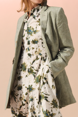 ITALIAN COTTON POPLIN DRESS CHARLIE - DRESSES - SCAPA FASHION - SCAPA OFFICIAL