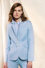 ITALIAN LINEN JACKET HAYWORTH - JACKETS - SCAPA FASHION - SCAPA OFFICIAL