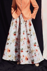 RIPSTOP FLORAL PRINT ODINA - SKIRTS - SCAPA FASHION - SCAPA OFFICIAL