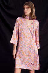 SILK DRESS MINA - DRESSES - SCAPA FASHION - SCAPA OFFICIAL