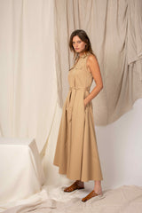 SLEEVELESS DRESS FIBLI - DRESSES - SCAPA FASHION - SCAPA OFFICIAL