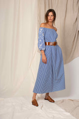 OFF THE SHOULDER DRESS SHELBY BIS - DRESSES - SCAPA FASHION - SCAPA OFFICIAL