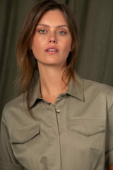 MID SHIRT DRESS JEANNE - DRESSES - SCAPA FASHION - SCAPA OFFICIAL