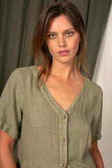 LINEN DRESS ISABELLE - DRESSES - SCAPA FASHION - SCAPA OFFICIAL