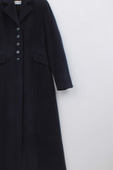 VIRGIN WOOL SINGLE-BREASTED COAT CHARLOTTE BIS - COATS - SCAPA FASHION - SCAPA OFFICIAL