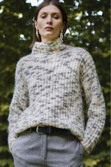 ALPACA BLEND CHUNKU KNIT PULL GILSAN - PULLS - SCAPA FASHION - SCAPA OFFICIAL