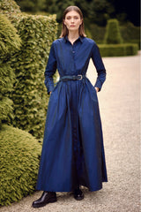 TAFFETA MAXI-STYLE DRESS BABY - DRESSES - SCAPA FASHION - SCAPA OFFICIAL