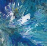 FINE ITALIAN SILK AQUA DRESS MAYHA - DRESSES - SCAPA FASHION - SCAPA OFFICIAL