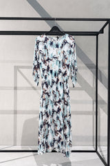DRESS ANNIE - MULTICOLOR PRINT ORANGE