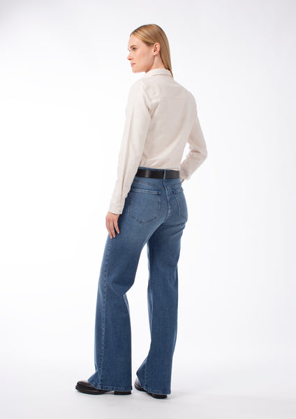 FLARED TROUSER WINSTER- DENIM