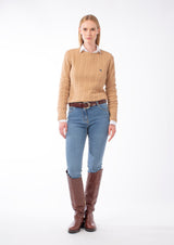 CROPPED JEANS MOUDA - DENIM BLUE - TROUSERS - SCAPA FASHION - SCAPA OFFICIAL