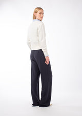 COOL WOOL WIDE-LEG TROUSERS JOLENE - TROUSERS - SCAPA FASHION - SCAPA OFFICIAL
