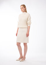 ALPACA WOOL RELAXED CHUNKY-KNIT JUMPER GIOLLINE - PULLS - SCAPA FASHION - SCAPA OFFICIAL