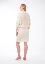 ALPACA WOOL RELAXED CHUNKY-KNIT JUMPER GIOLLINE - PULLS - SCAPA FASHION - SCAPA OFFICIAL