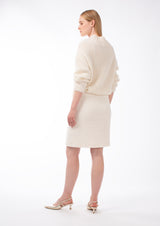 ALPACA WOOL RELAXED CHUNKY-KNIT JUMPER GIOLLINE - PULLS - SCAPA FASHION - SCAPA OFFICIAL