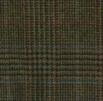 LAMBSWOOL PRINCE OF WALES PLAID JACKET OLIVIA - MARRONE - JACKETS - SCAPA FASHION - SCAPA OFFICIAL