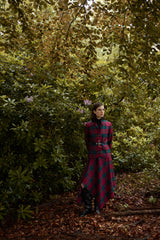 WOOL TARTAN OLIVIA JACKET - JACKETS - SCAPA FASHION - SCAPA OFFICIAL