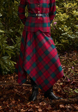 SKIRT HAILEY - RED - SKIRTS - SCAPA FASHION - SCAPA OFFICIAL