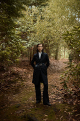 FINE ITALIAN WOOL PINSTRIPE TROUSER JOLENE - TROUSERS - SCAPA FASHION - SCAPA OFFICIAL