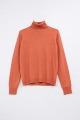 WOOL BLEND TURTLENECK PULL NAGA