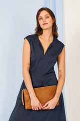 MAXI DRESS DEXTER WITH CAP SLEEVES - DRESSES - SCAPA FASHION - SCAPA OFFICIAL