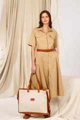 MID SHIRT DRESS JEANNE - DRESSES - SCAPA FASHION - SCAPA OFFICIAL