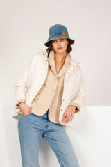 SINGLE BREASTED EMBROIDERED JACKET TRUMAN - JACKETS - SCAPA FASHION - SCAPA OFFICIAL