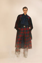 TAFFETA BOW-TIE SHIRT JULIA - SHIRTS - SCAPA FASHION - SCAPA OFFICIAL